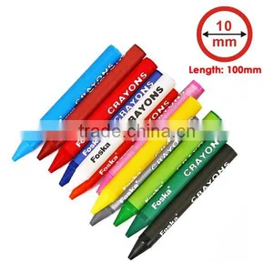 8/10/12PCS 100MMX11MM Good Quality Wax Crayon. thumbnail-1