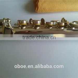 Cupronickel Body Piccolo With Silver Plated Keys and Body thumbnail-5
