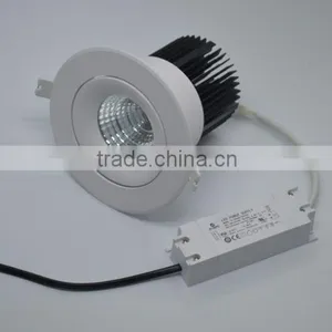 Bridgelux COB High Lumen Clear Diffuser 30w Led Downlight TEC002D30WCN thumbnail-1
