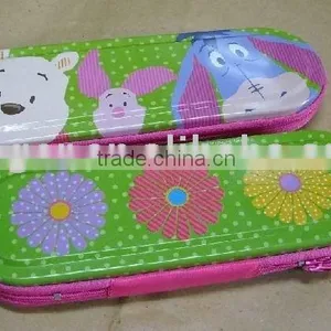 Tin Pencil Box With Zipper, Color Pencil Box, thumbnail-1