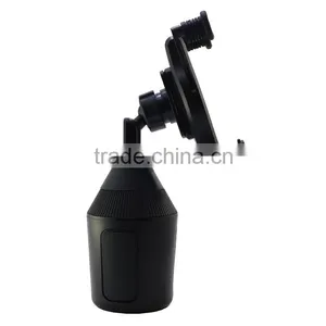 Universal Adjustable Car Cup Mount Holder With X Grip Cradle for Mobile Phone Tablet thumbnail-3