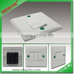 Bakelite Plate 3 Gang 1 Way Switch Clorful Screw Cover Electronic Switch thumbnail-1
