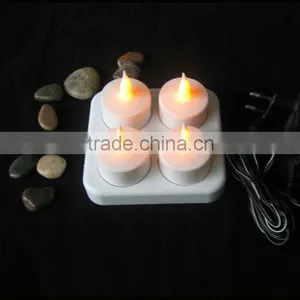 Rechargeable Electric Candle,led Rechargeable Candle With Cups thumbnail-1