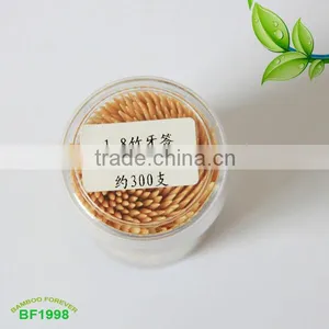 Bamboo Two Piont Toothpick in Jar thumbnail-1