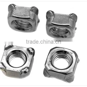 Stainless Steel DIN929 DIN928 Hex Weld Nuts/ Square Weld Nut thumbnail-2