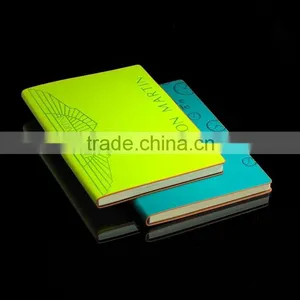 Cutom Made Embossed Business PU Cover Leather Note Book thumbnail-3