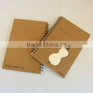 Violin Die-cut Spiral Advertising Notebook thumbnail-1