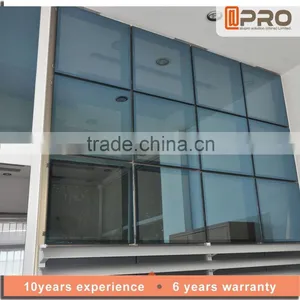 Frameless Glass Curtain Wall Unitized Curtain Wall thumbnail-1