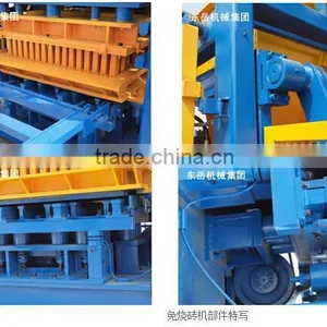 Hi-tech and Good Overseas Service Automatic Concrete Block Machine QT4-15B DONGYUE thumbnail-5