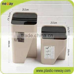China Manufacturer Price Stackable Classfication PP Trash Can thumbnail-3