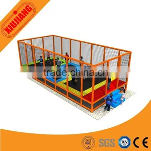 Indoor Sofe Play Equipment Mat Park Trampoline With Foam Pit for Sale thumbnail-6