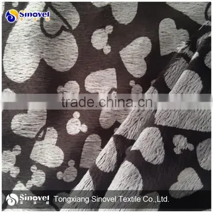 100%Polyester Printing Plush Fabric/Super Soft Fabric For Bed Sheet thumbnail-1