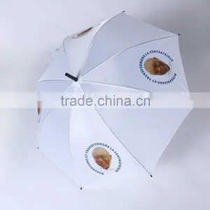Leader Wholsale High Quality Solid Advertising Umbrellas With Custom Logo For Election Event thumbnail-6