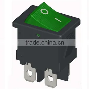 4 Pin Rocker Switch Blue Light thumbnail-2