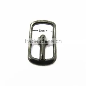 8mm Small Black Metal Buckle For Shoes thumbnail-2