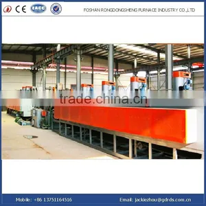 Continuous Conveyor Belt Electric Metal Heat Treatment Tempering Furnace thumbnail-4