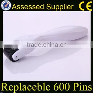 SUS304 Approved With Rechangeable Tips Personal Derma Medical Microneedle Roller thumbnail-1