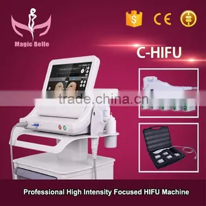 Skin Tightening Body Slimming HIFU Machine/Wrinkle High Intensity Focused Ultrasound Remover HIFU Machine Portable HIFU Machine 5.0-25mm thumbnail-1