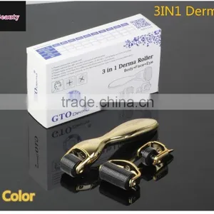 Hot Sale Face Microneedle Therapy Skin Care GTO 3 in 1 Derma Roller thumbnail-1