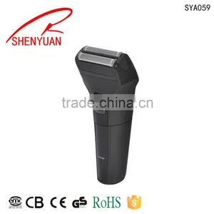 Electric Motor Shaver Aluminum Alloy Handle Composite Blade Rechareable Electric NI-CD or NI-MH Man Shaver thumbnail-1