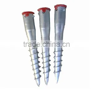 Hot Dipped Galvanized Pole Anchor,Ground Screw Pole Anchor thumbnail-1