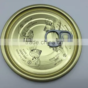 Tin Can Components Tinplate Easy Open Ends thumbnail-1