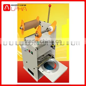 Plastic Cup Sealing Machine for Plastic Cup / Bowl / Paper Cup thumbnail-1