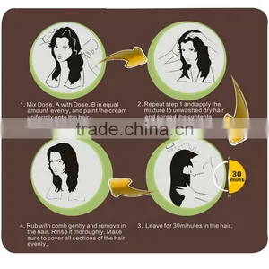 Healthy and Green Professional Hair Color Cream/Ammonia Free Hair Color Brands thumbnail-3