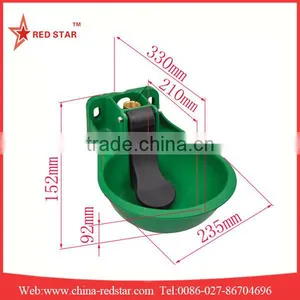 Red Star Cow Drinking Bowls thumbnail-2
