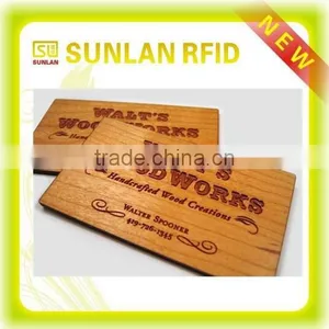 Free Sample Engraved Wooden Metal Business Name Card thumbnail-4