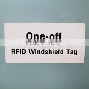 One-off Windshiled Tag RFID Sticker for Cars thumbnail-1