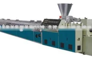 PVC/PVC Wood Plastic Profile Production Line/PVC Profile Extrusion Line thumbnail-1