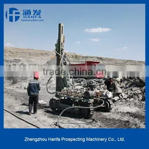 Special Recommended ! Most Portable and Economic Blasthole Drilling Rig HF100YA2 for Mining thumbnail-1