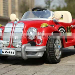 Baby Electric Ride On Car Retro Style thumbnail-1