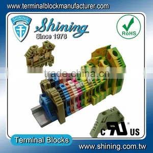 TF-16 Euro Type 600V 65A Screw Clamp 16mm Din Wire Connector thumbnail-1
