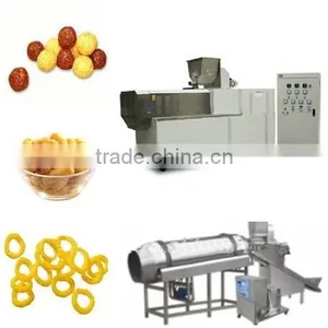 Automatic Sweet Corn Puffed Food Production Line With Rich Cocoa Filling 86-15553158922 thumbnail-1