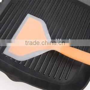 Silicone Nylon Pancake Pizza Egg Spatula Turner Wide no Hurt to Pan thumbnail-6