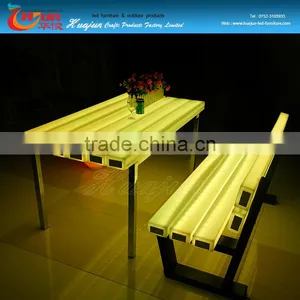 Garden Decoration Beautiful LED Bar Table thumbnail-6