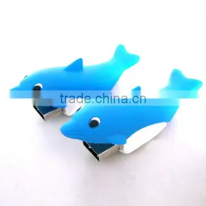 Creative Pvc Usb Sticker Dolphin Design Usb Flash Drives thumbnail-3