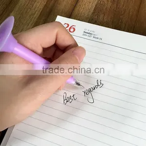 Best Promotion Gift Plastic Glass/cup Shape Promotional Pen thumbnail-6