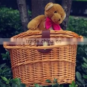 Cheapest Bicycle Basket Dog Bike Basket Wicker Bike Dog Basket Bicycle Dog Basket thumbnail-3