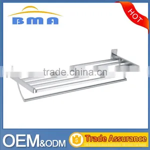 Stainless Steel 304 Bathroom Shelf/ Wall Mounted Bathroom Towel Shelf thumbnail-1