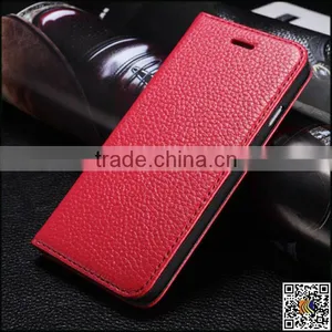 Leather Flip Case for Iphone6 Plus, Pure Colour pu Leather Flip Case for Iphone6 Plus, China Supplier Leather Wallet Case thumbnail-1