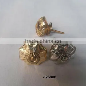 Glass Knob With Screw and Nut Available in All Colours thumbnail-1