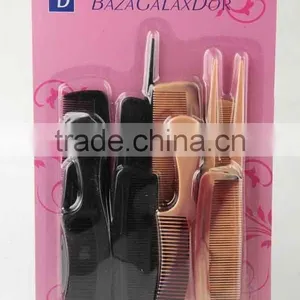 16PC Combined Type Plastic Hair Brush/comb thumbnail-1