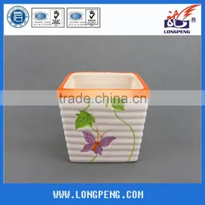 Wholesale Cheap Ceramic Flower Pot for Garden thumbnail-1