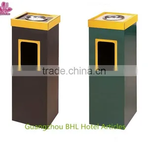 Cheap Color Code Recycle Bin Square Metal Dustbin for Sale BY-77 thumbnail-1