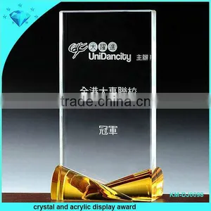 High Grade Crystal and Acrylic Award thumbnail-1