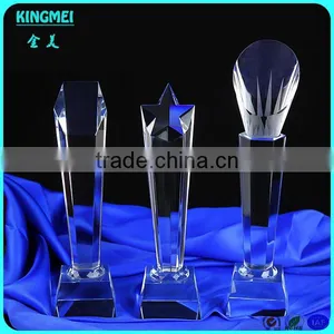 2015 Hot Sale Customized Crystal Trophy Round Diamond Award Glass Trophy Crystal Award Trophy thumbnail-6