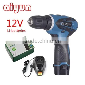 Two-speed 12V Lithium Electric Screwdriver Rechargeable Hand Drill Cordless Screwdriver thumbnail-1